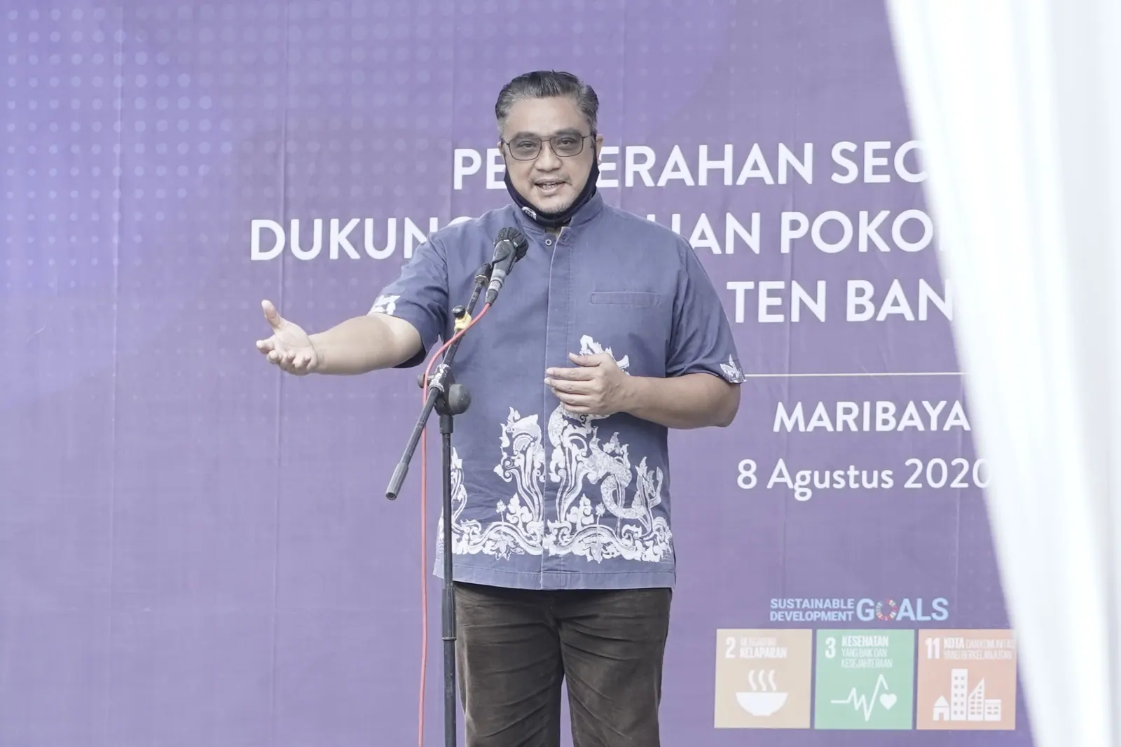 Dukungan Bahan Pokok dan Lauk siap saji bagi pelaku usaha PAREKRAF — FOTOGRAFI · EVENT
